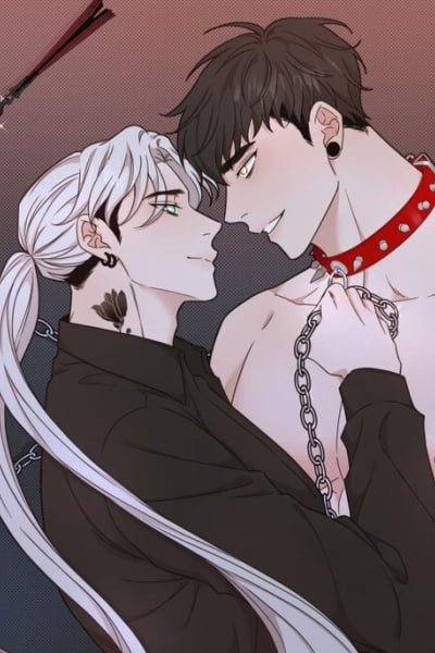 Cover of Minmotion Syndrome manhwa featuring the two omegaverse leads in modern dress
